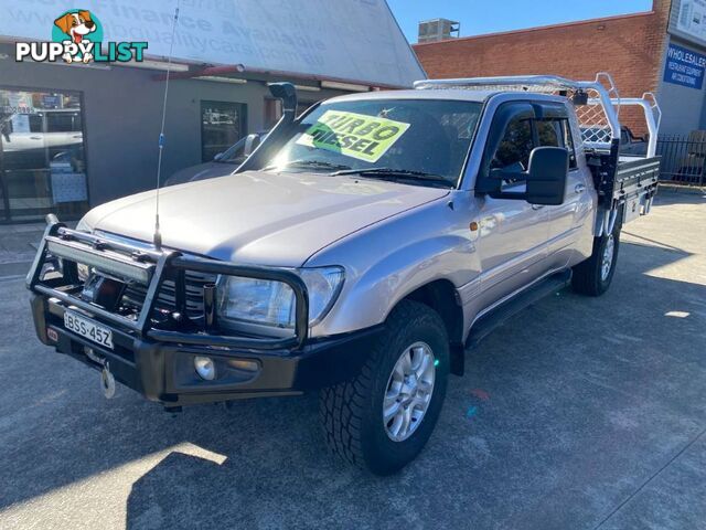 2003 TOYOTA LANDCRUISER SAHARA 4X4 HDJ100R 4D WAGON