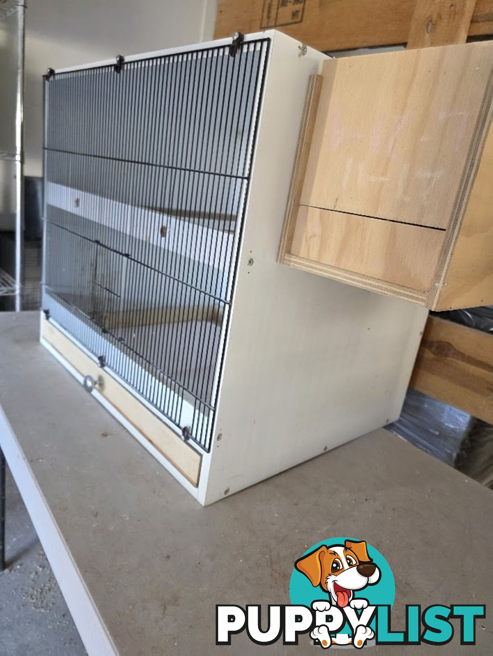 Bird Breeding Cabinets with Nest Box for small Parrots