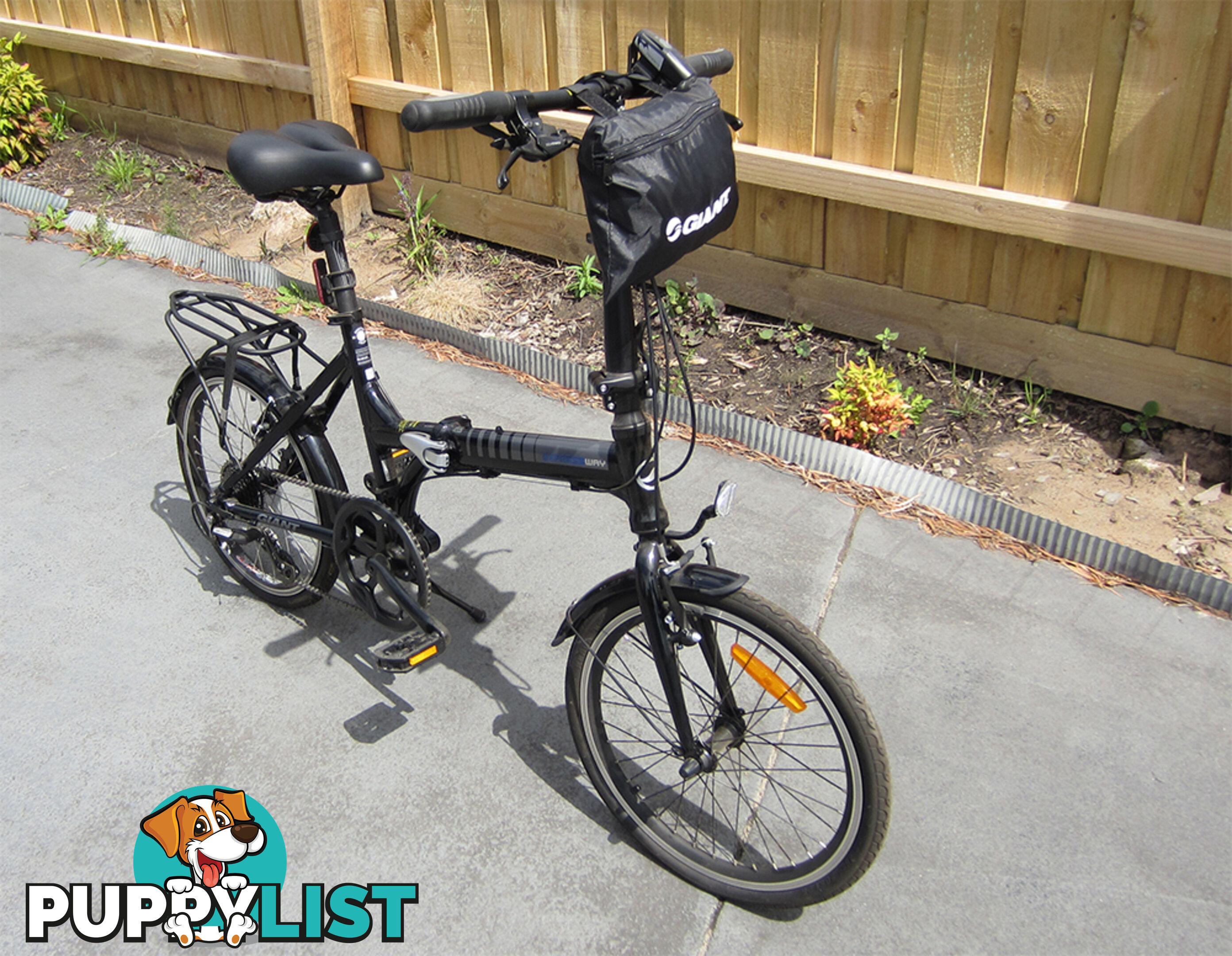 Giant Expressway Folding Commuting Bike (Black)