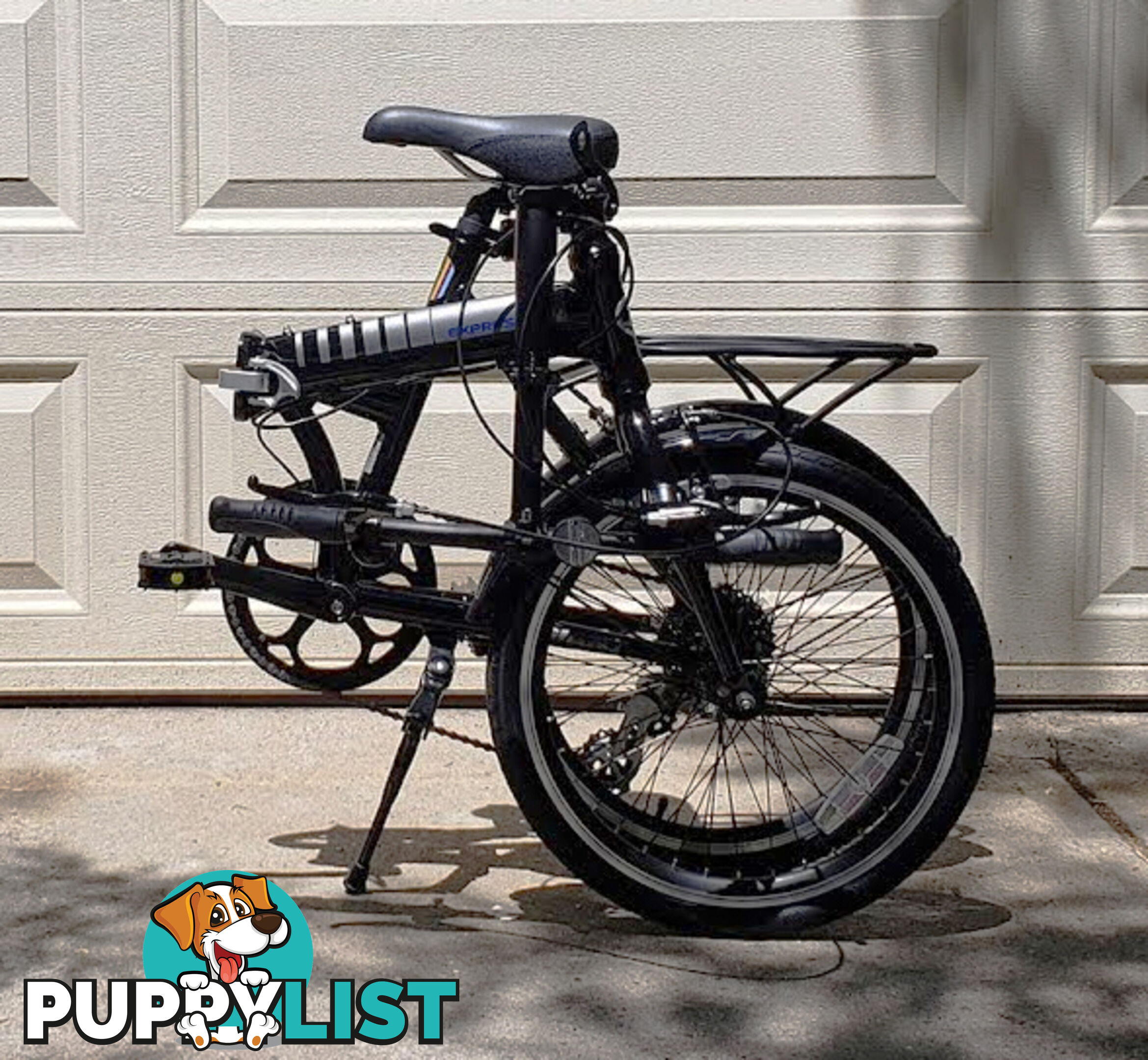 Giant Expressway Folding Commuting Bike (Black)