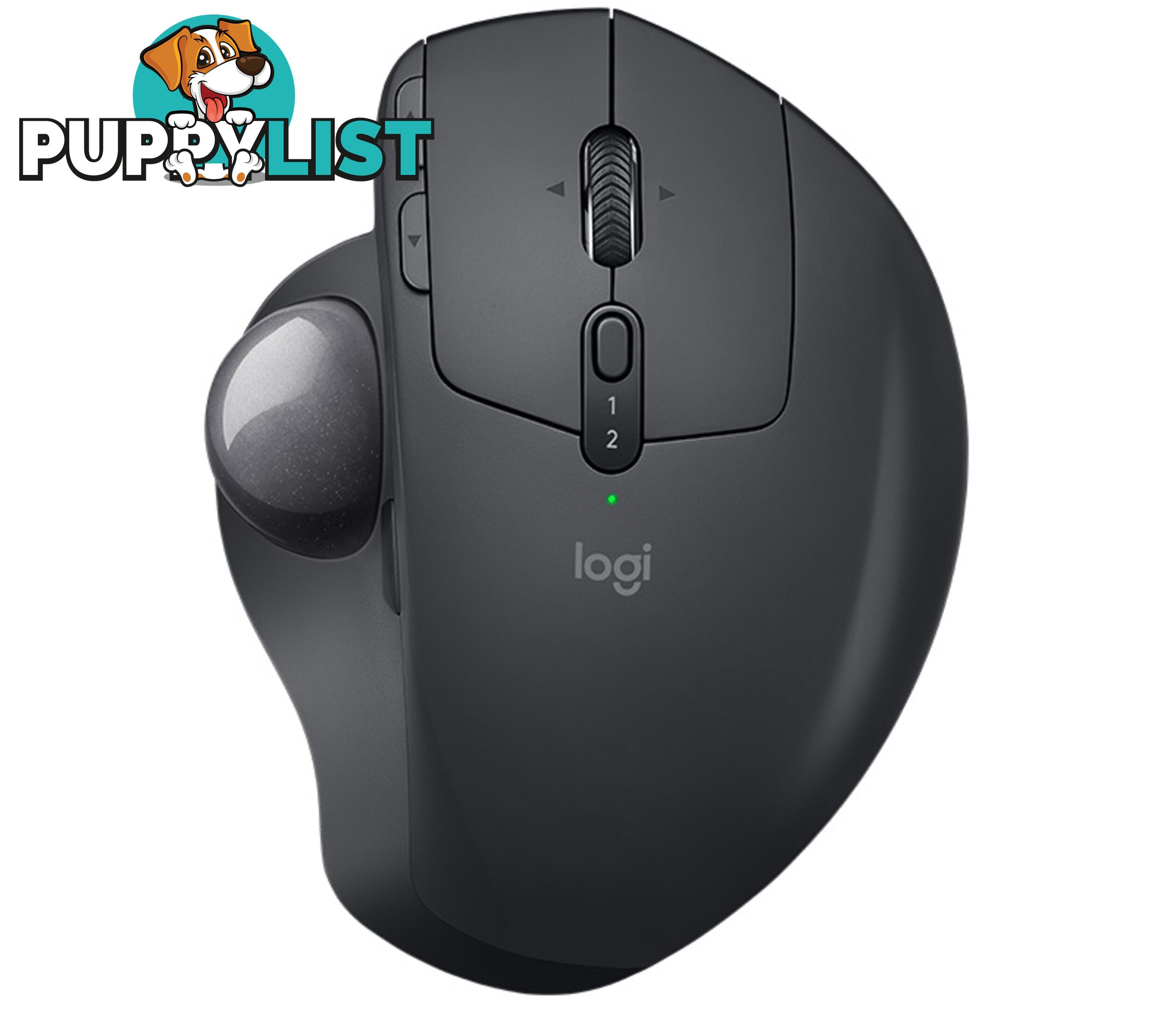 Logitech MX Ergo Wireless Bluetooth Trackball Mouse Customized Comfort 2048DPI 2.4GHz wireless 8 Buttons Rechargeable battery - MILT-MXERGO