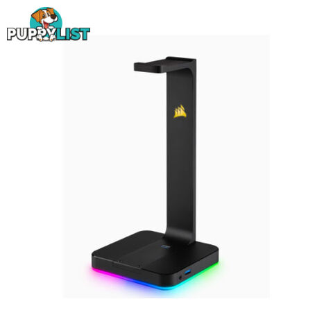 Corsair Gaming ST100 RGB â Headset Stand with 7.1 Surround Sound. Built in 3.5mm analog input. Dual USB 3.1 ports. - SPCA-ST100RGB