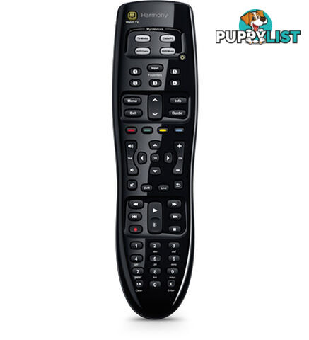 Logitech Harmony 350 Remote Universal Remote Control Most compatible One-touch entertainment 5 channel presets - MILT-HARMONY350