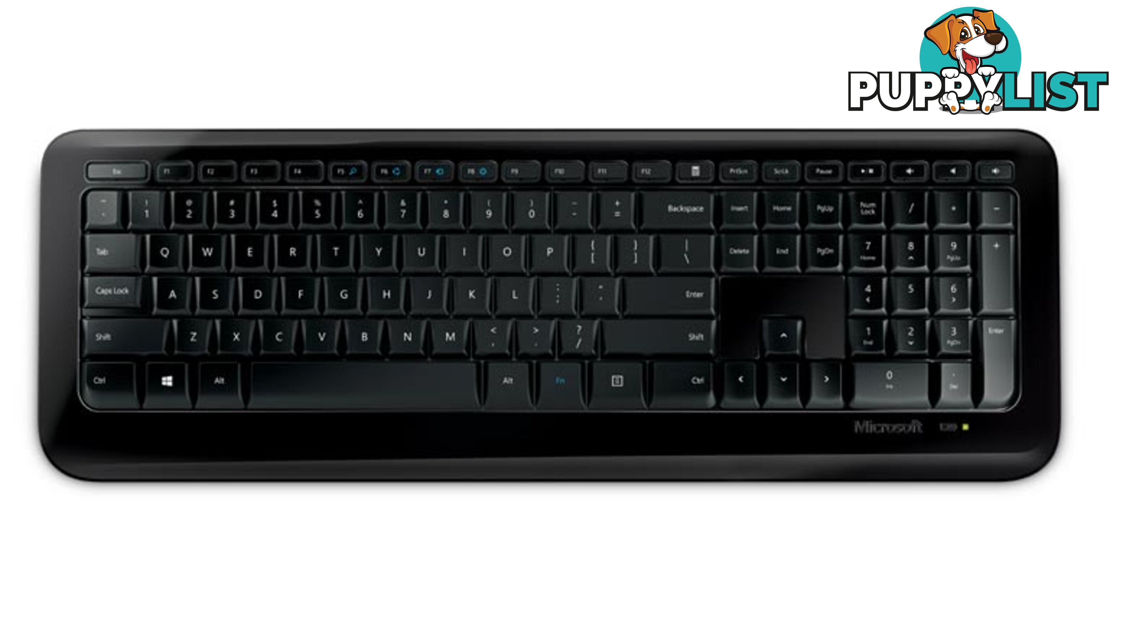 Microsoft Wireless Keyboard 850 Black Retail - KBMS-WL850