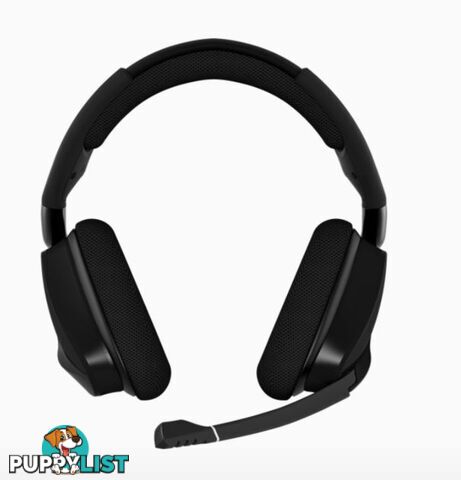 Corsair VOID Elite Carbon Black USB Wireless Premium Gaming Headset with 7.1 Audio Headphone - SPCA-VOIDELITECB-WL