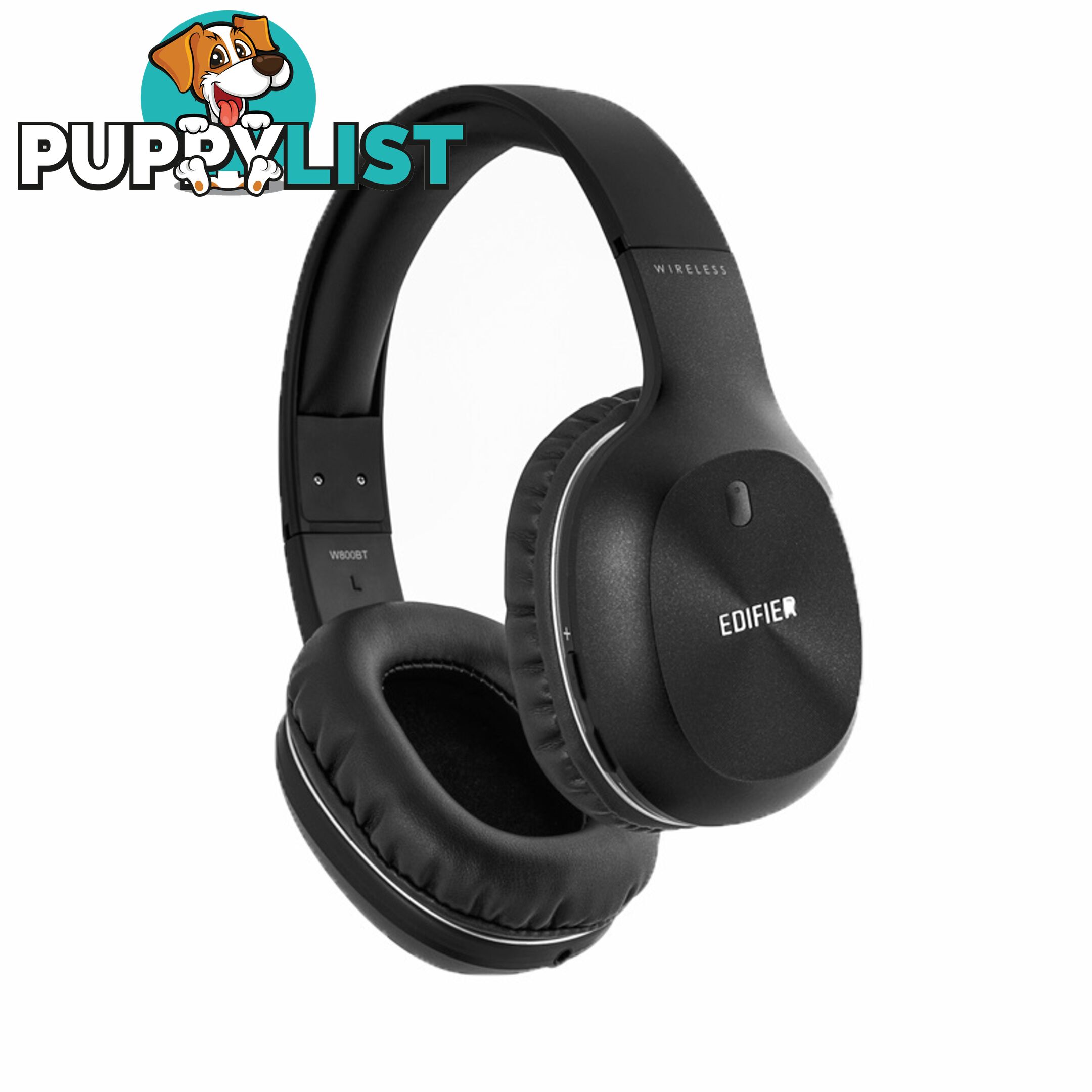 Edifier W800BT Bluetooth Over the Ear Wireless Headphone Black â Wireless BT 4.0/Long 35hr Battery Life/40mm Drivers - SPE-W800BT