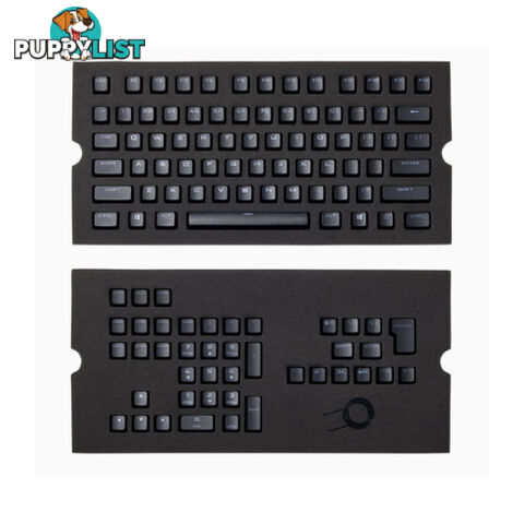 Corsair Gaming PBT Double-shot Keycaps Full 104/105-Keyset â Black - KBCH-PBT-DSKC-BK