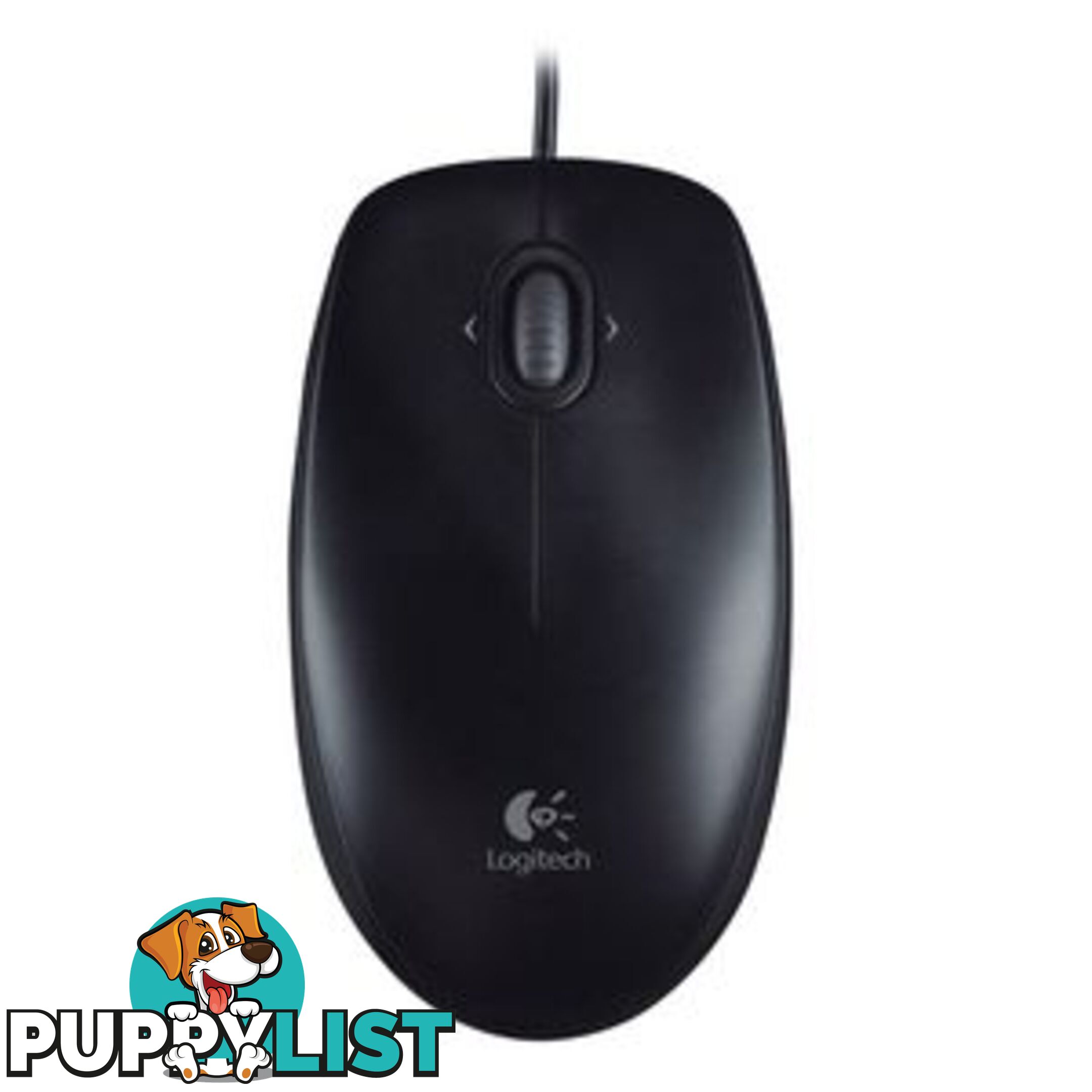 Logitech M100R Corded Optical Mouse Black Full Size Corded Comfort 3yr wty (LS->MILT-M90) LS - MILT-M100R