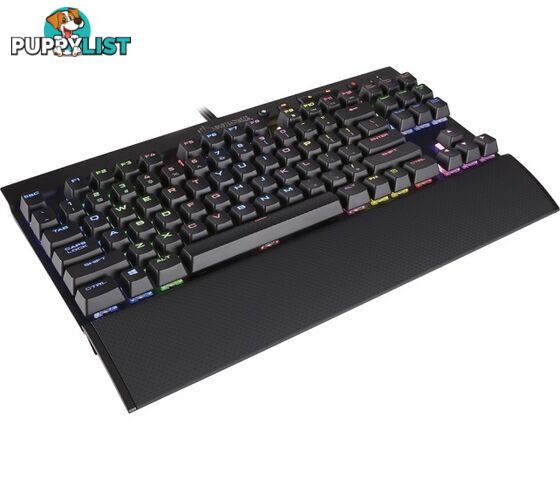 Corsair Gamingâ¢ K65 LUX RGB Compact Mechanical Keyboard, Cherry MX RGB Red - KBCH-K65LUXRGBRD