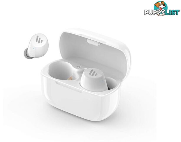 Edifier TWS1 Bluetooth Wireless Earbuds â WHITE/Dual BT Connectivity/Wireless Charging Case/12 hr playtime/9 hr Charge/8mm Magnetic Driver - SPE-TWS1-WT