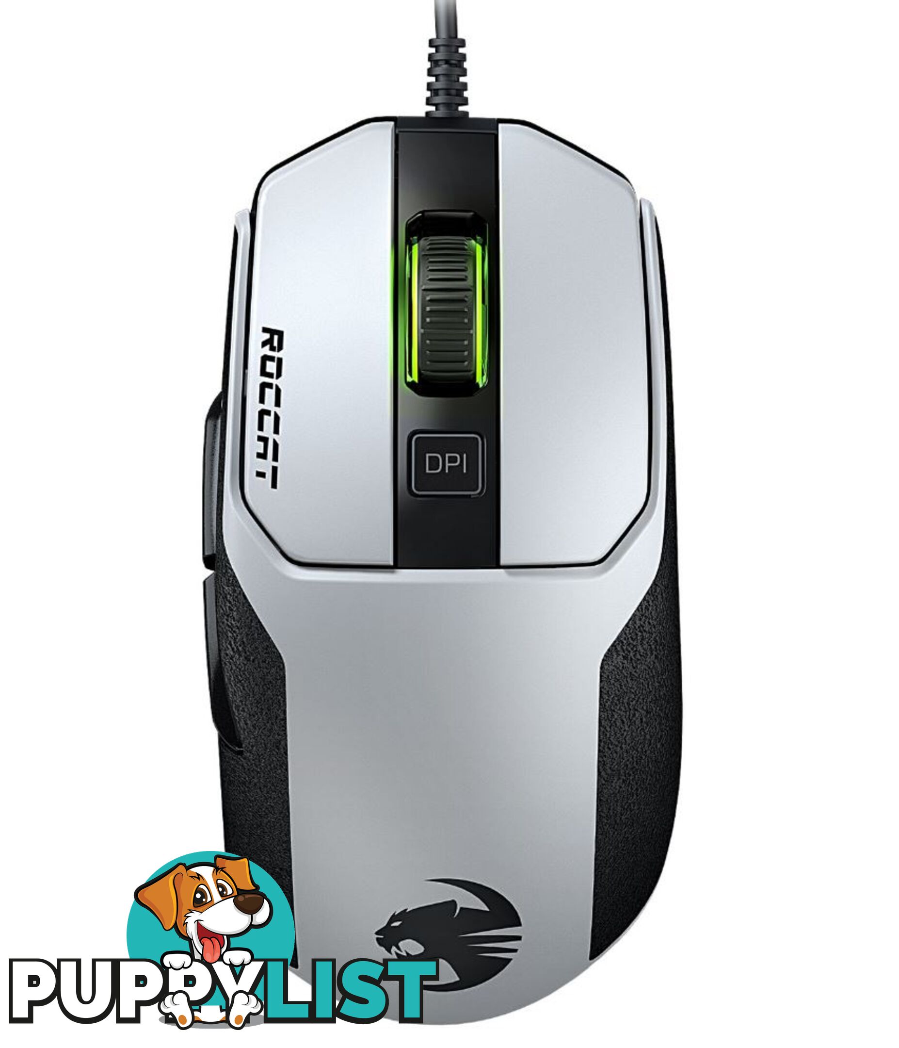 Roccat KAIN 102 AIMO RGBA High Performance Gaming Mouse (White Version)(LS) - MIRC-KAIN-AIMO-W