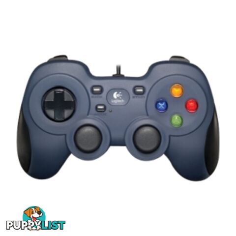 Logitech F310 Gamepad For PC 8-way D-pad Sports Mode Work with Android TV Comfortable grip 1.8m cord Steam big picture - OLT-F310