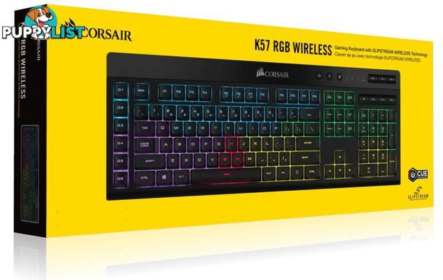 Corsair K57 RGB Wireless Keyboard with SLIPSTREAM Technology - KBCH-K57RGB-WL