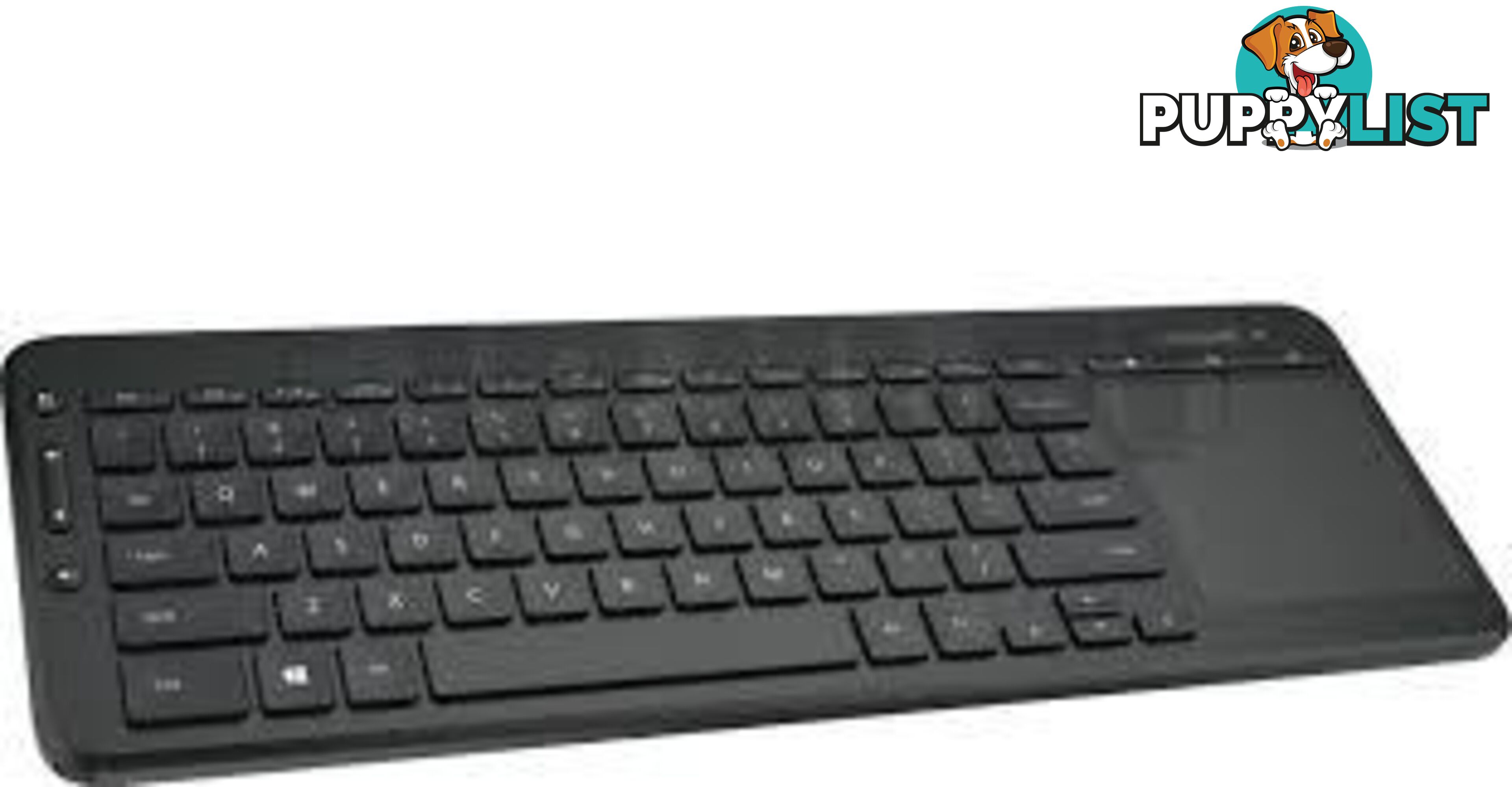 Microsoft All In One Media Keyboard USB Port and Trackpad - KBMSALLINONEMED