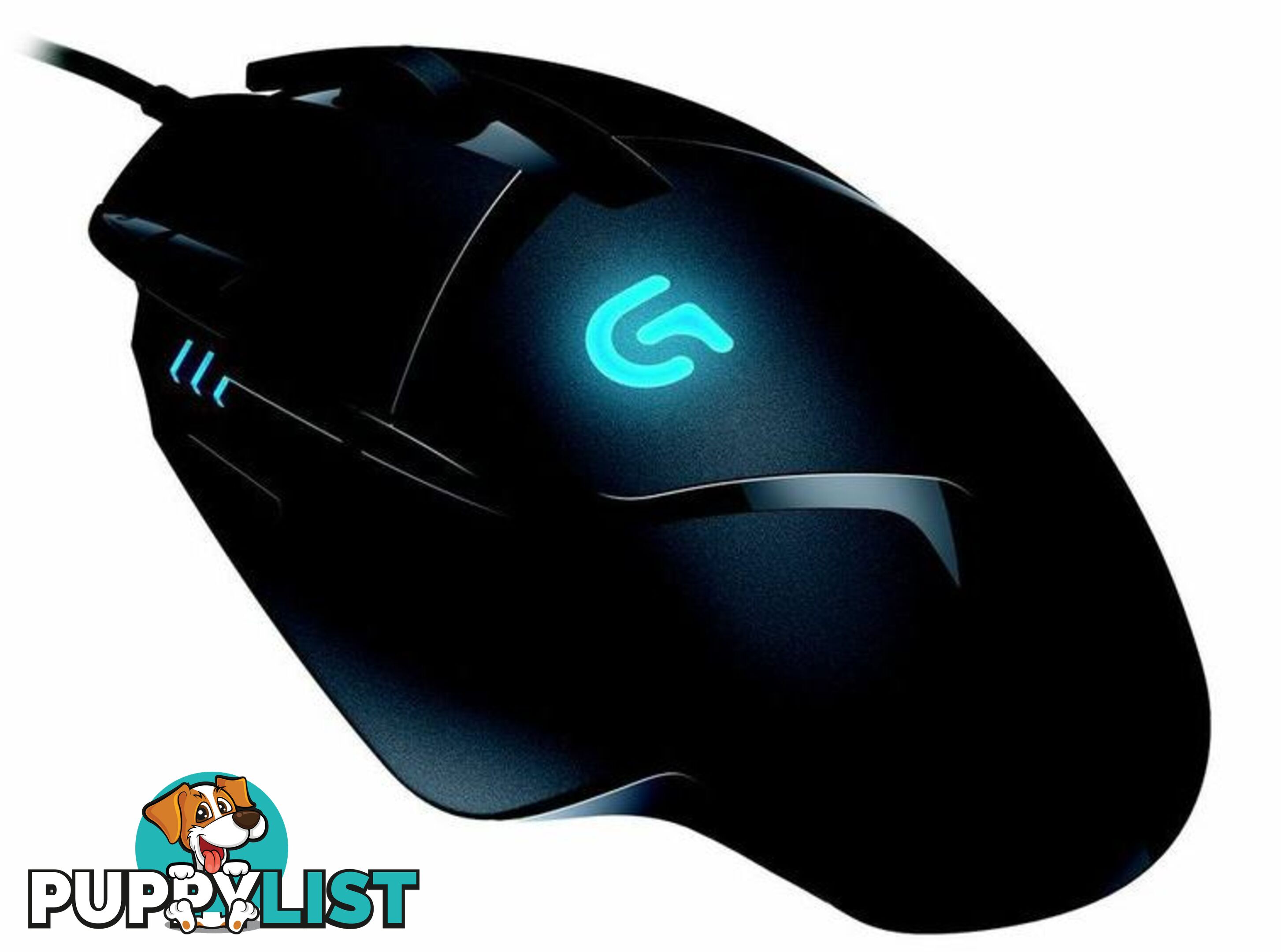 Logitech G402 Hyperion Fury FPS USB Gaming Mouse 8 Programmable Buttons 4000 DPI High Speed Super Fast 1ms Response Time - MILT-G402