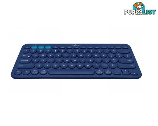 Logitech K380 Multi-Device Bluetooth Keyboard Blue Take-to-type Easy-Switch wireless10m Hotkeys Switch 1year Warranty - KBLT-K380BLU