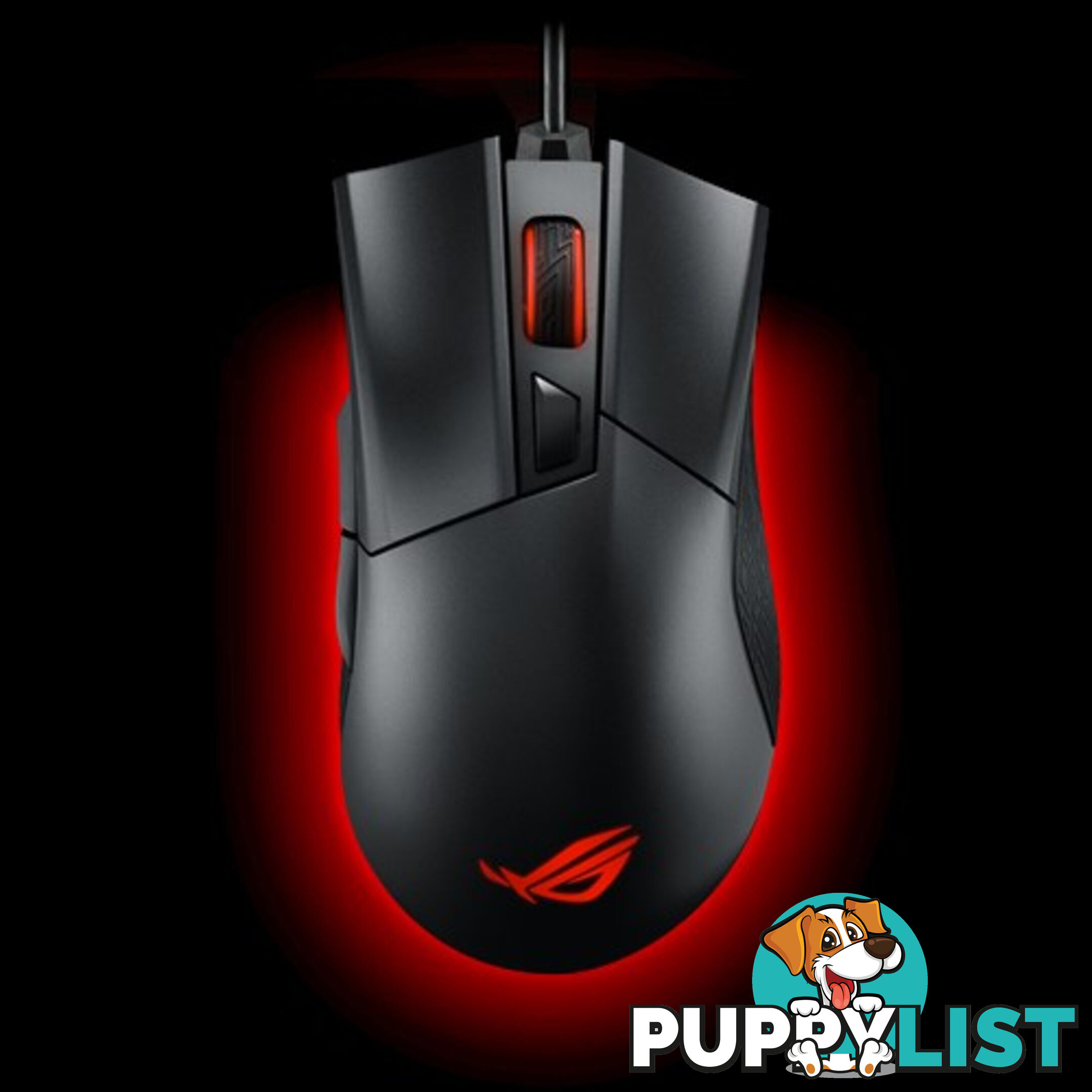 ASUS ROG Gladius II P502 Gaming Mouse FPS easy-swap switch socket Aura Sync RGB lighting and DPI target thumb button - MIA-ROGGLADIUS-II-P