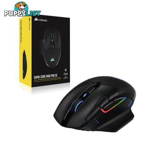 Corsair DARK CORE RGB SE PRO Gaming Mouse â Black, Wire, Wireless Qi Charging, - MICH-DC-RGB-SE-PRO