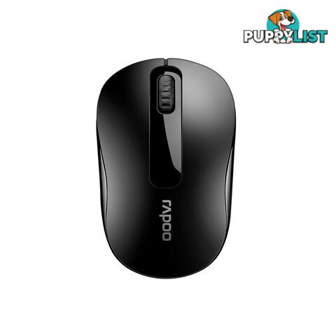 RAPOO M10 PLUS 2.4GHz Wireless Optical Mouse Black â 1000dpi 3Keys - MIRP-M10P-BK