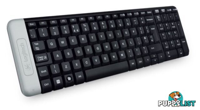 Logitech K230 Wireless Keyboard Ultra Compact Smal Design 2.4GHz Unifying Receiver 128-bit AES encryption 3 Yrs Warranty (LS) - KBLT-K230