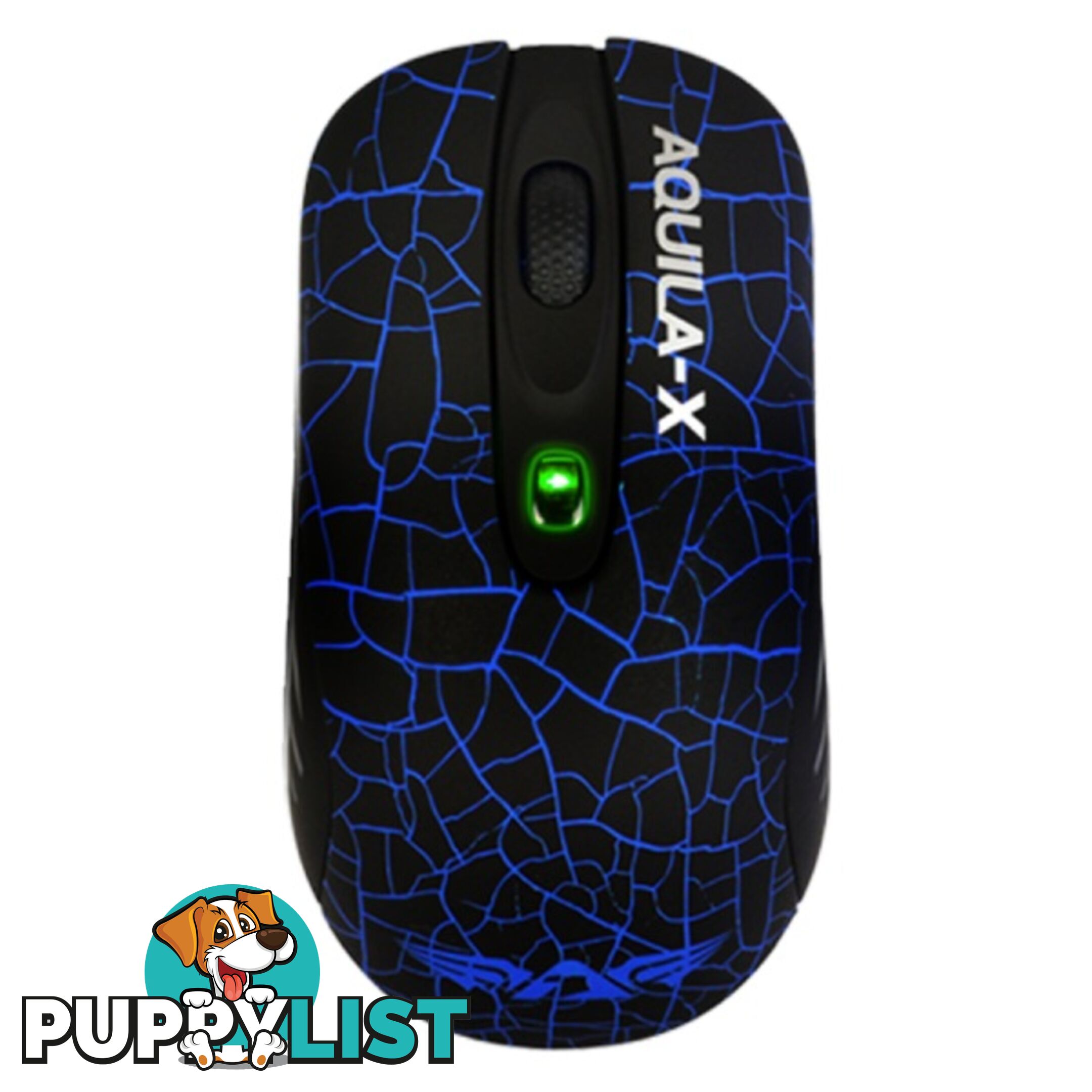 Armaggeddon Aquila X2m Mouse LED Effect/4xButton/Nylon Cord - MIAR-X2CBLUE