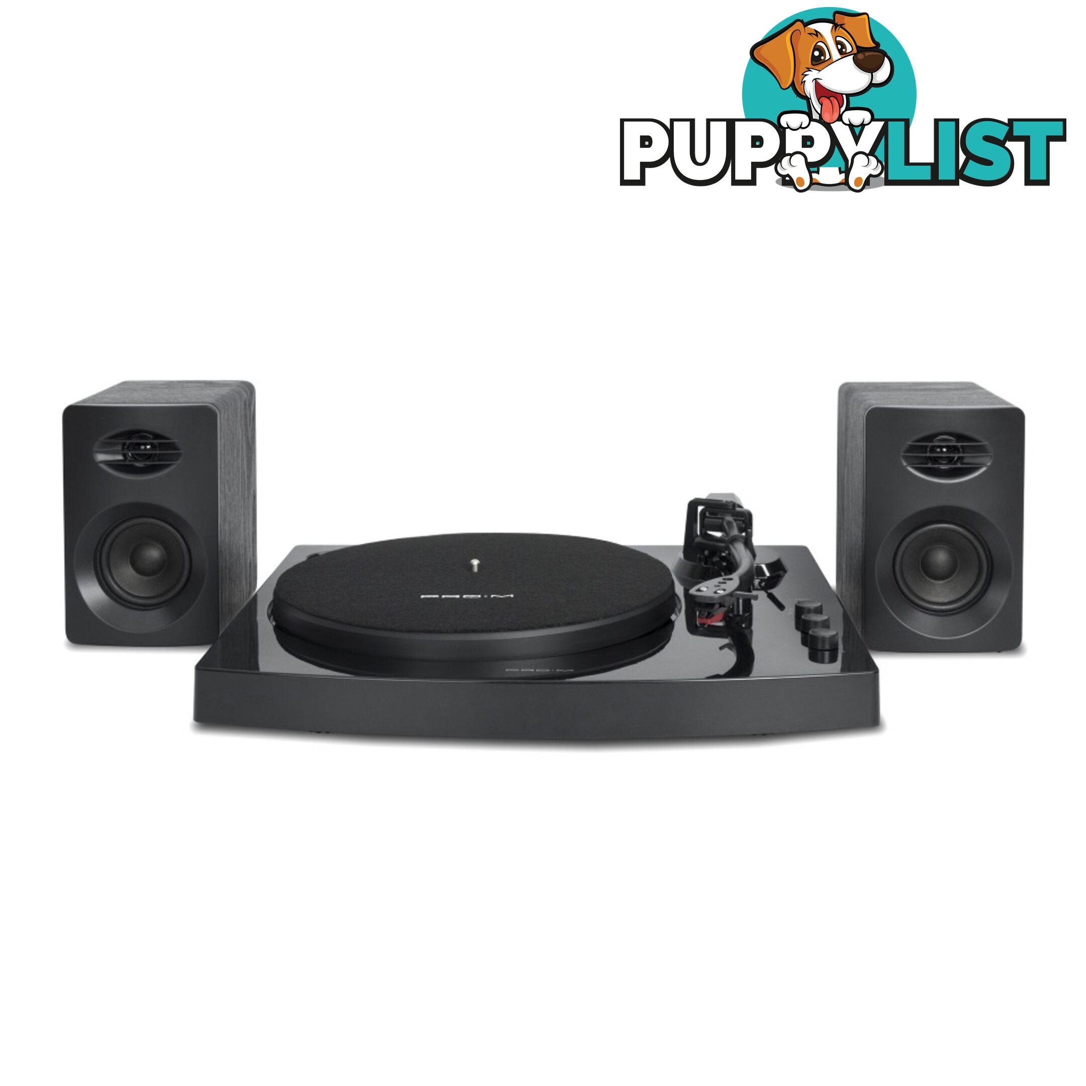 mbeatÂ® Pro-M Bluetooth Stereo Turntable System (Black) - SPMB-MB-TR518K