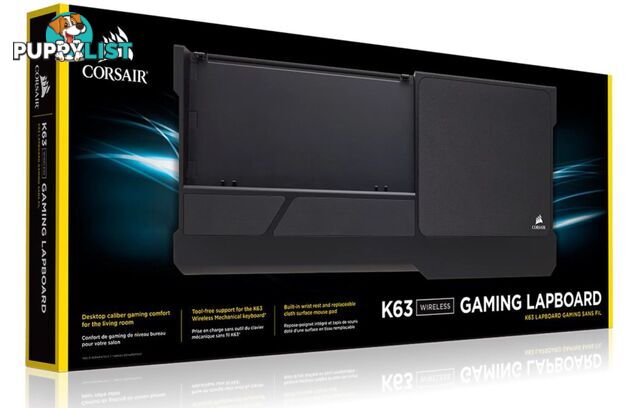 Corsair Gamingâ¢ K63 Wireless Gaming Lapboard - KBCH-K63-WL-LAPBOARD