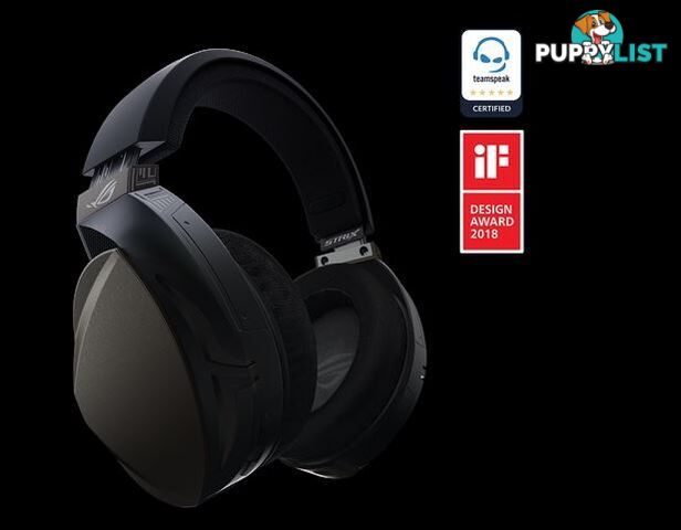 ASUS ROG STRIX FUSION Wireless Over-the-ear Gaming Headset For PC / Pllaystation 4, Up To 15 Hours Play - SPA-ROG-FUSION-WL