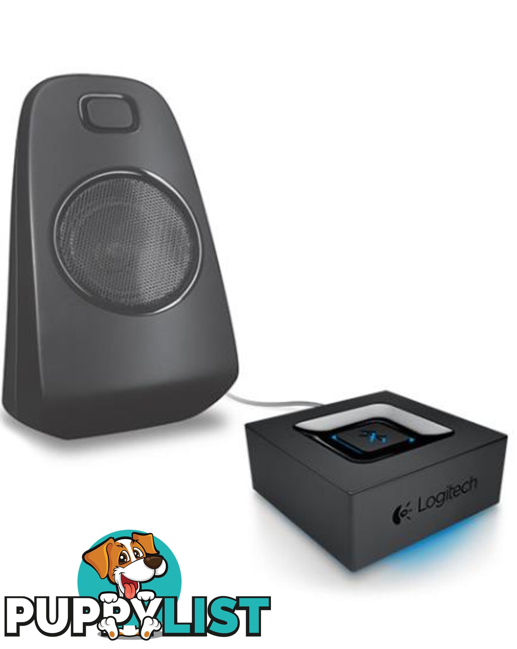 Logitech Bluetooth Adapter Audio Streaming Via Bkuetooth â Superior acoustics Long wireless range Auto re-pairing - SPLT-BLUETOOTHA