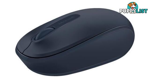 Microsoft Wireless Mobile Mouse 1850 Wool Blue Mini USB Transceive - MIMSWMM1850BLUE