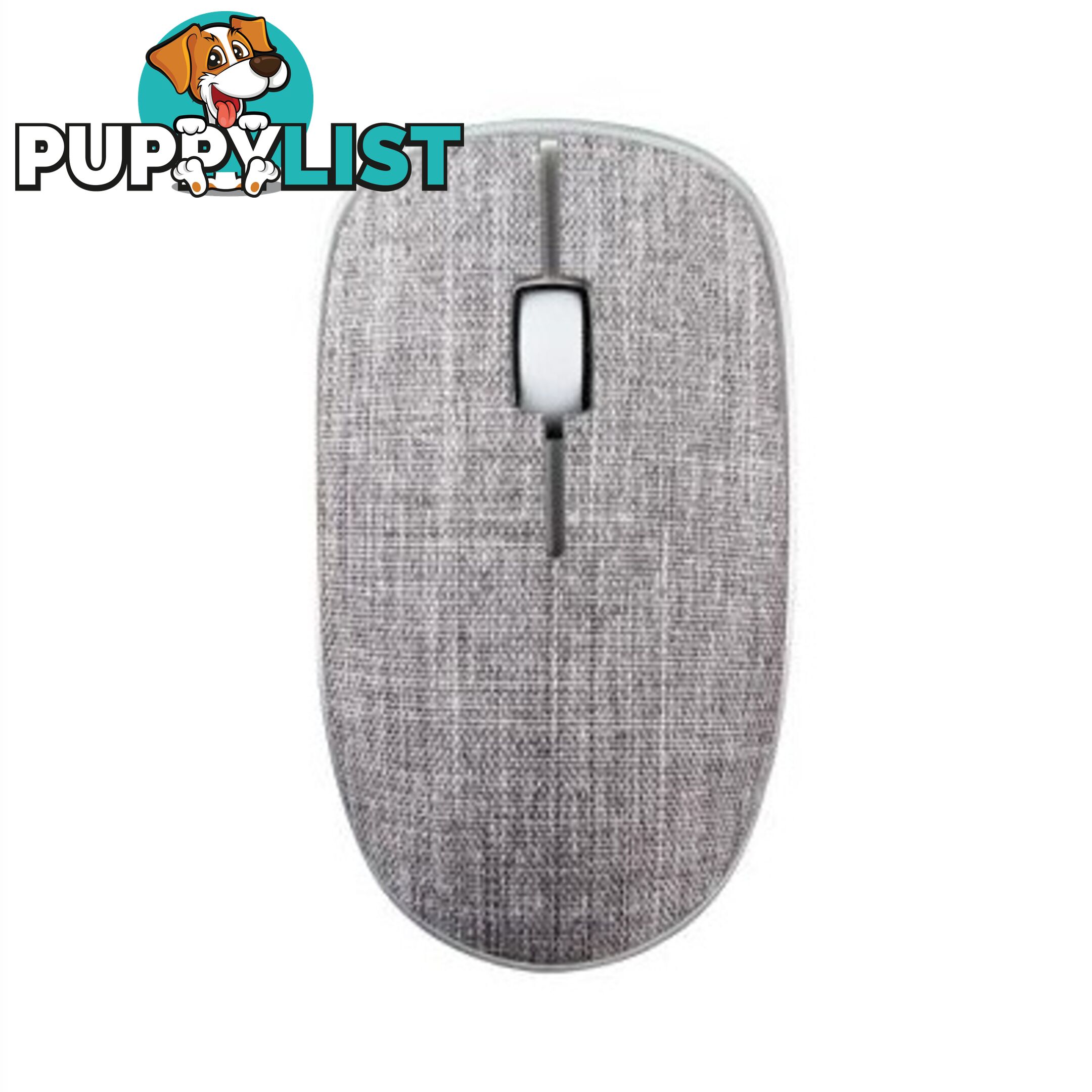 RAPOO 3510PLUS 2.4G wireless fabric optical mouse Grey (LS) - MIRP-3510PLUS-GY