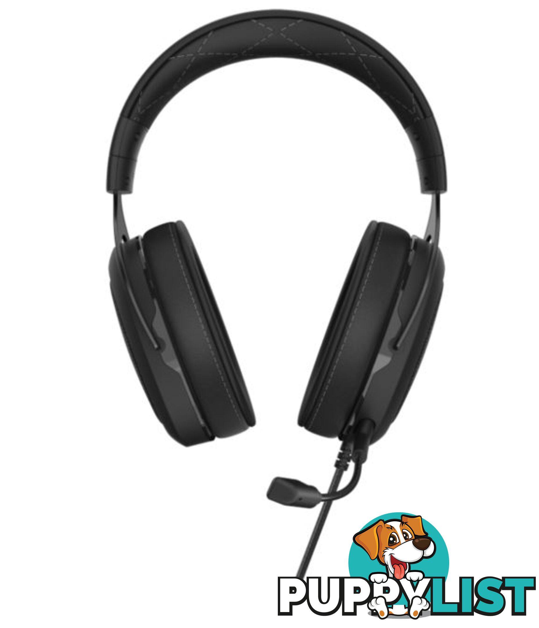 Corsair HS60 PRO Carbon STEREO 7.1 Surround, memory foam, Discord Certified, PC and Console compatible Gaming Headset - SPCA-HS60PRO-CB