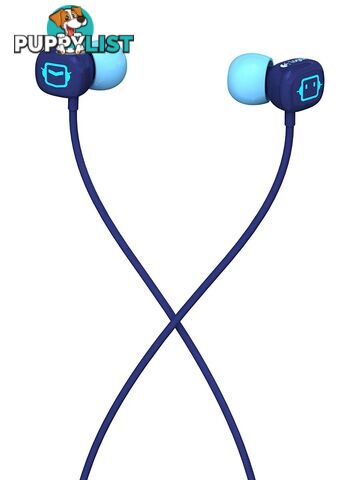 Logitech UE100 Noise-Isolation Hipster Earphones Earbuds Headphones 3.5mm Stereo Jack 105dB 115cm Cable for Apple iPhone iPod iPad Air Samsung Mobile - SPLT-UE100