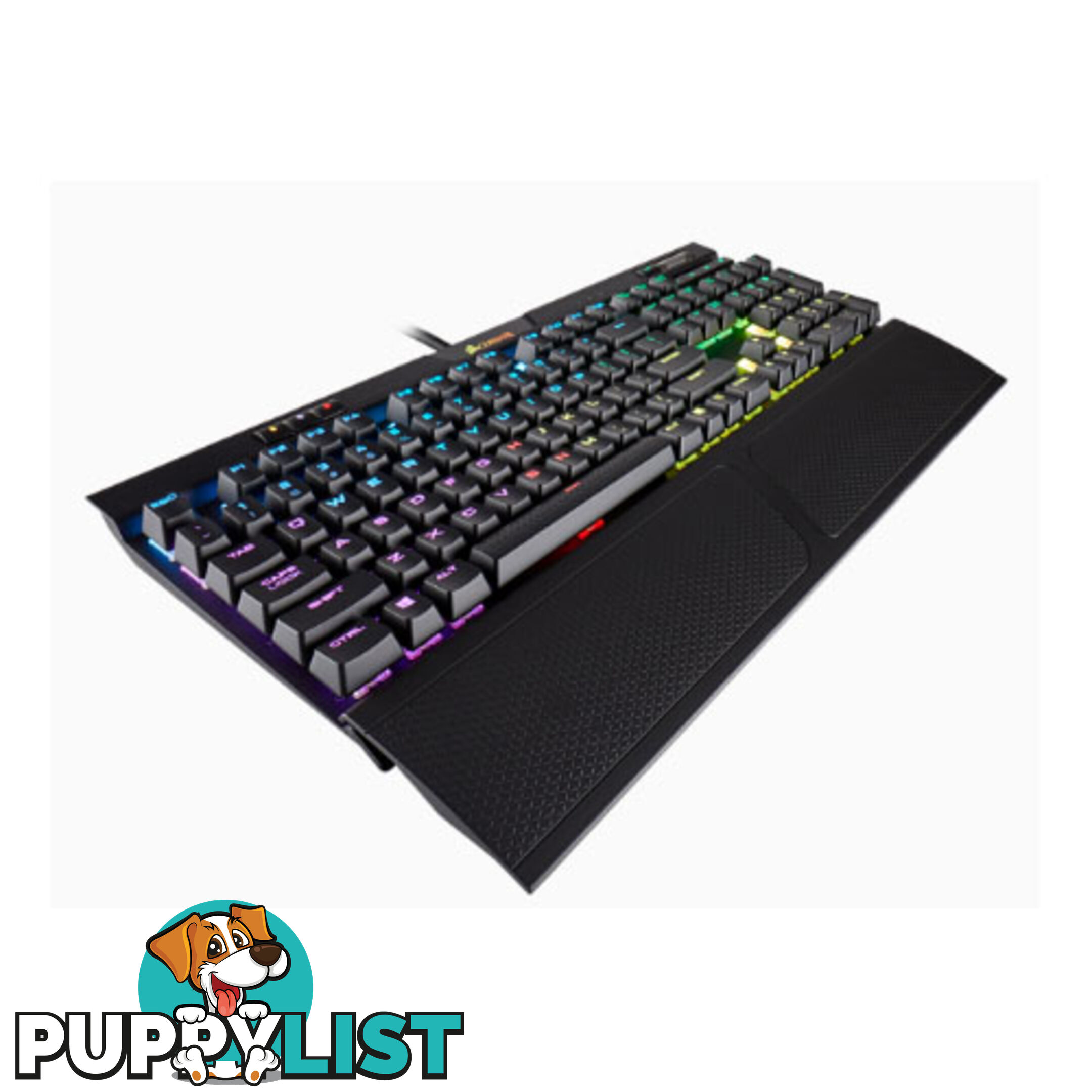 Corsair K70 MK.2 RGB Gamingâ¢ Cherry MX Brown, Backlit RGB LED, Mechanical Keyboard - KBCH-K70MK2RGB-BW