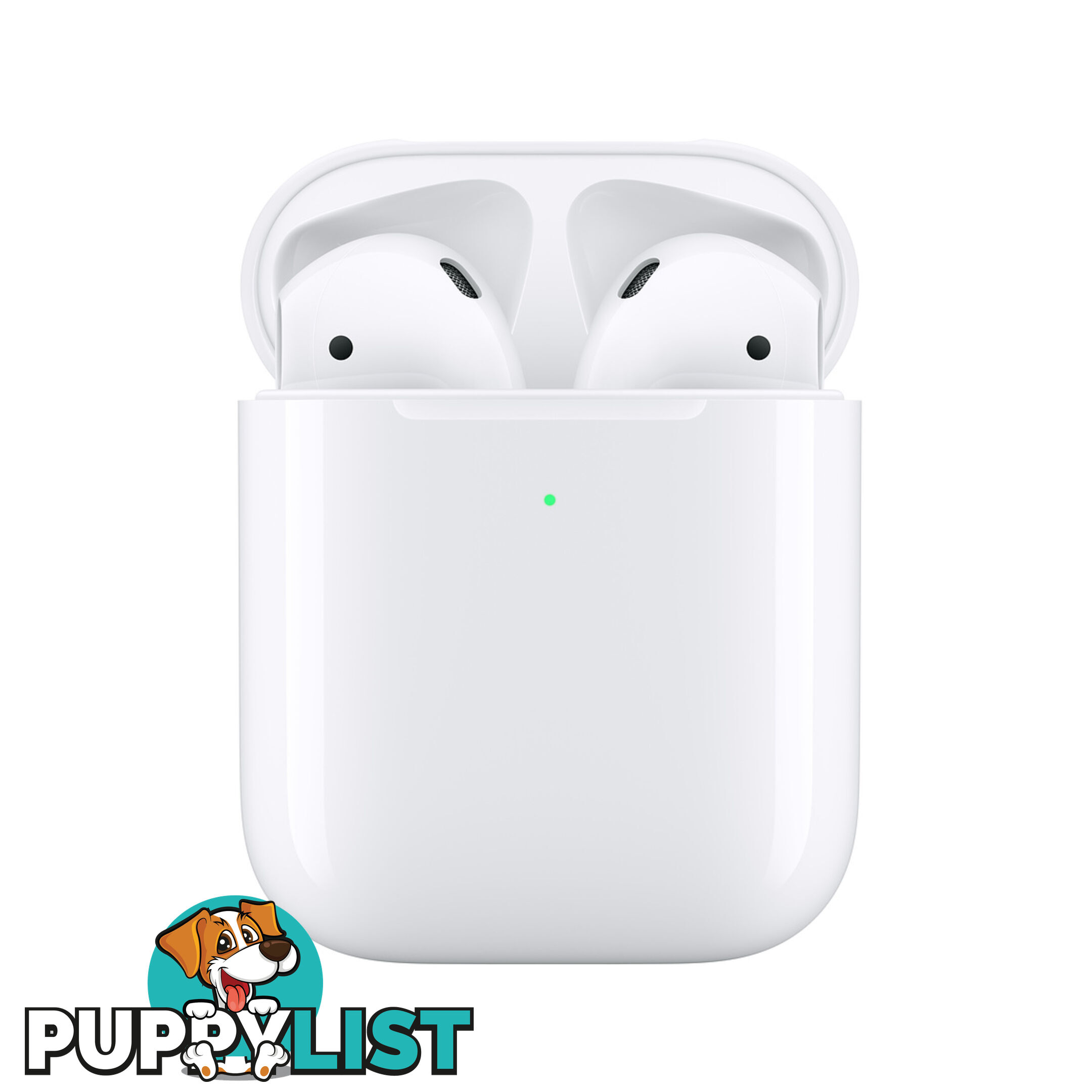 Apple AirPods with Wireless Charging Case â Automatically on, automatically connected, Dual beamforming microphones - MP-ACC-AIRPODWLCRG