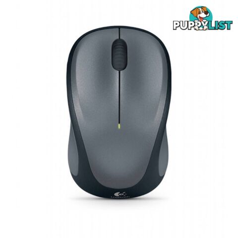 Logitech M235 Wireless Mouse Grey Contoured design Glossy Comfort Grip Advanced Optical Tracking 1-year battery life - MILT-M235COLT