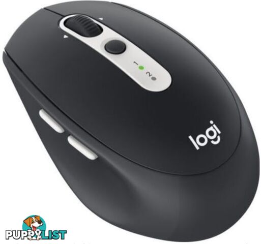 Logitech M585 Wireless Mouse Multi-Device Graphite,Ultra-Precise Scrolling. 2 Thumb Buttons, 24 Months Battery Life - MILT-M585