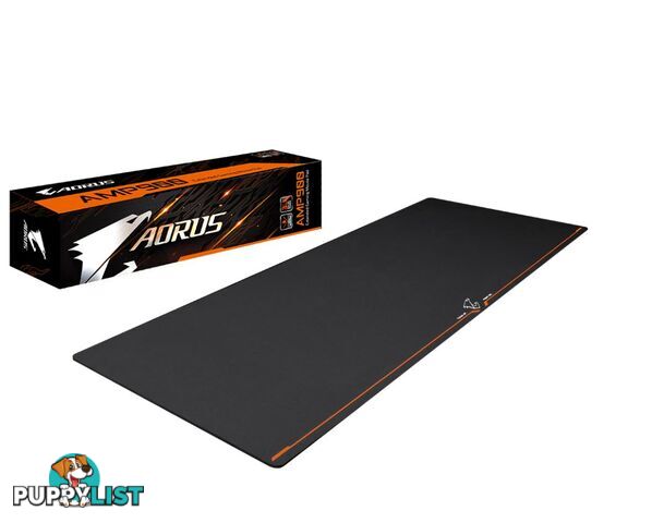 Gigabyte AORUS AMP900 Extended Gaming Mouse Pad Micro Pattern Desk-sized Spill resistant High-density Rubber Base 900*360*3 mm - MIG-AORUSAMP900