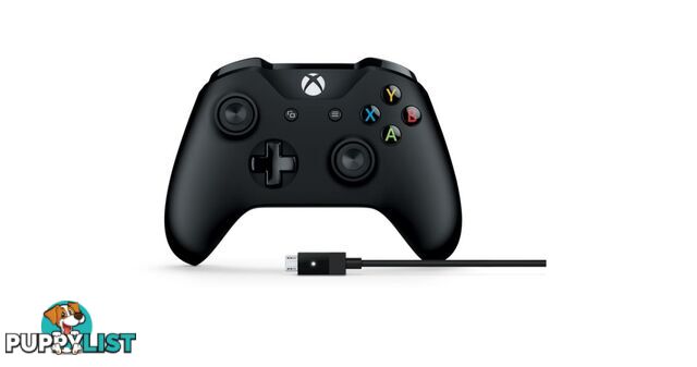 Microsoft XBOX ONE Wired PC Controller USB Windows, Retail Box (BLACK) - CL-MSXBOXUSBBK