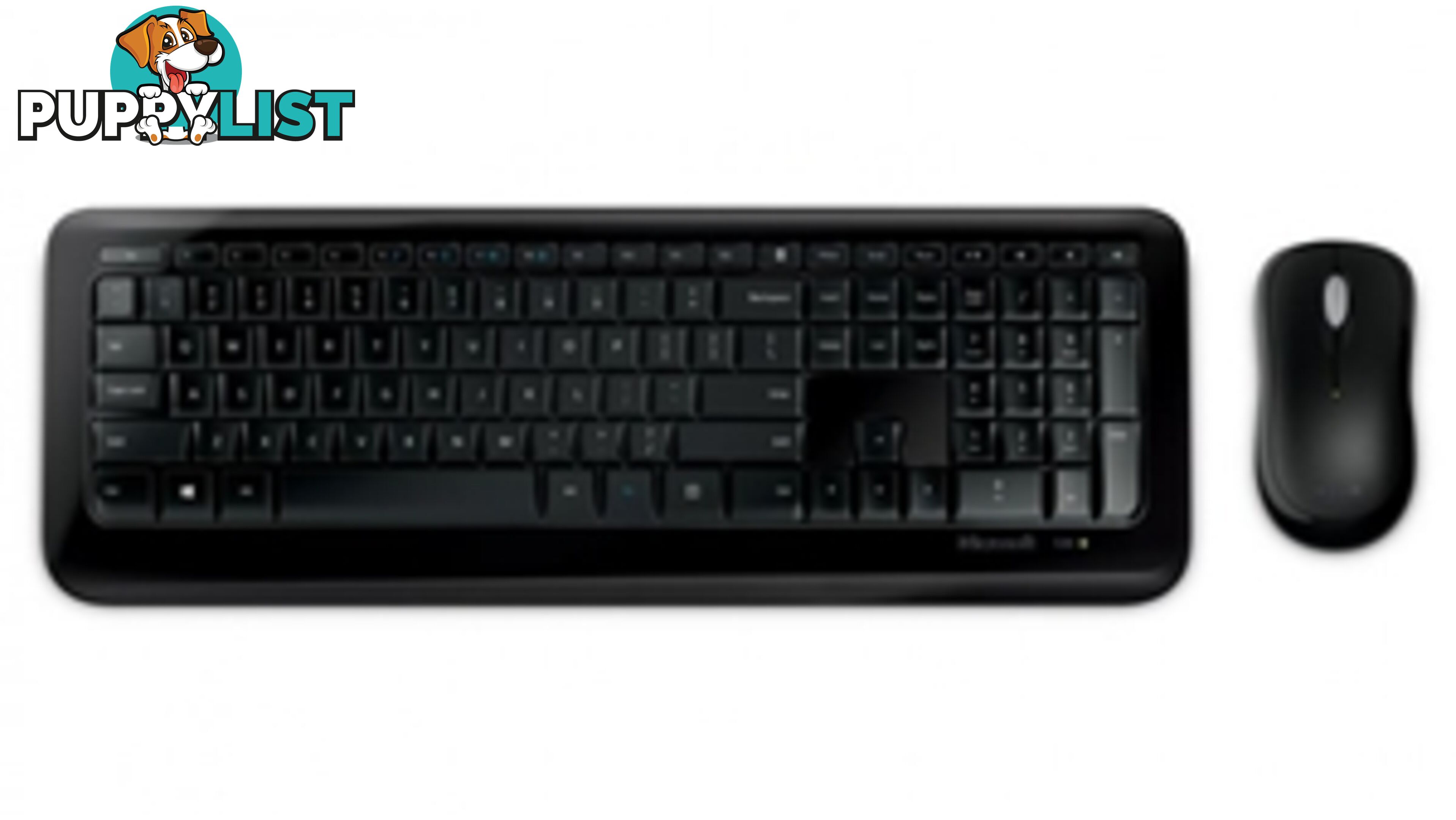 Microsoft Wireless Desktop 850 Keyboard & Mouse Retail Black - KBMS-WLDT850