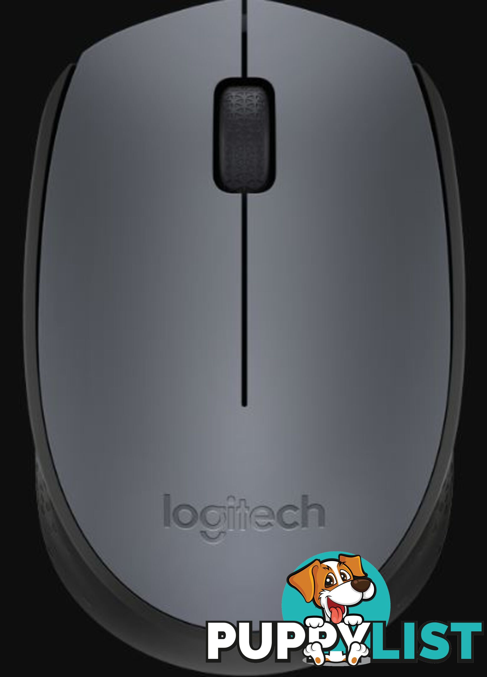 Logitech M171 Grey Reliable 2.4Ghz Wireless Mouse, 1 Year Battery Life - MILT-M171-GREY