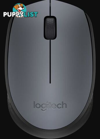 Logitech M171 Grey Reliable 2.4Ghz Wireless Mouse, 1 Year Battery Life - MILT-M171-GREY