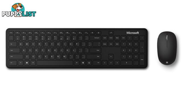 Microsoft Bluetooth Desktop Bluetooth Mouse & Keyboard Black - KBMSWDBLACK