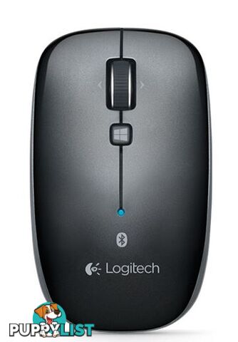 Logitech M557 Bluetooth Mouse Black, 1YR Batt Life, Windows 8 Start screen button Slim ambidextrous design - MILT-M557BLK