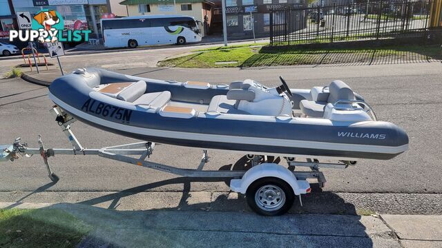 2012 WILLIAMS TURBOJET 445 RIB (YEAR MODEL 2013)