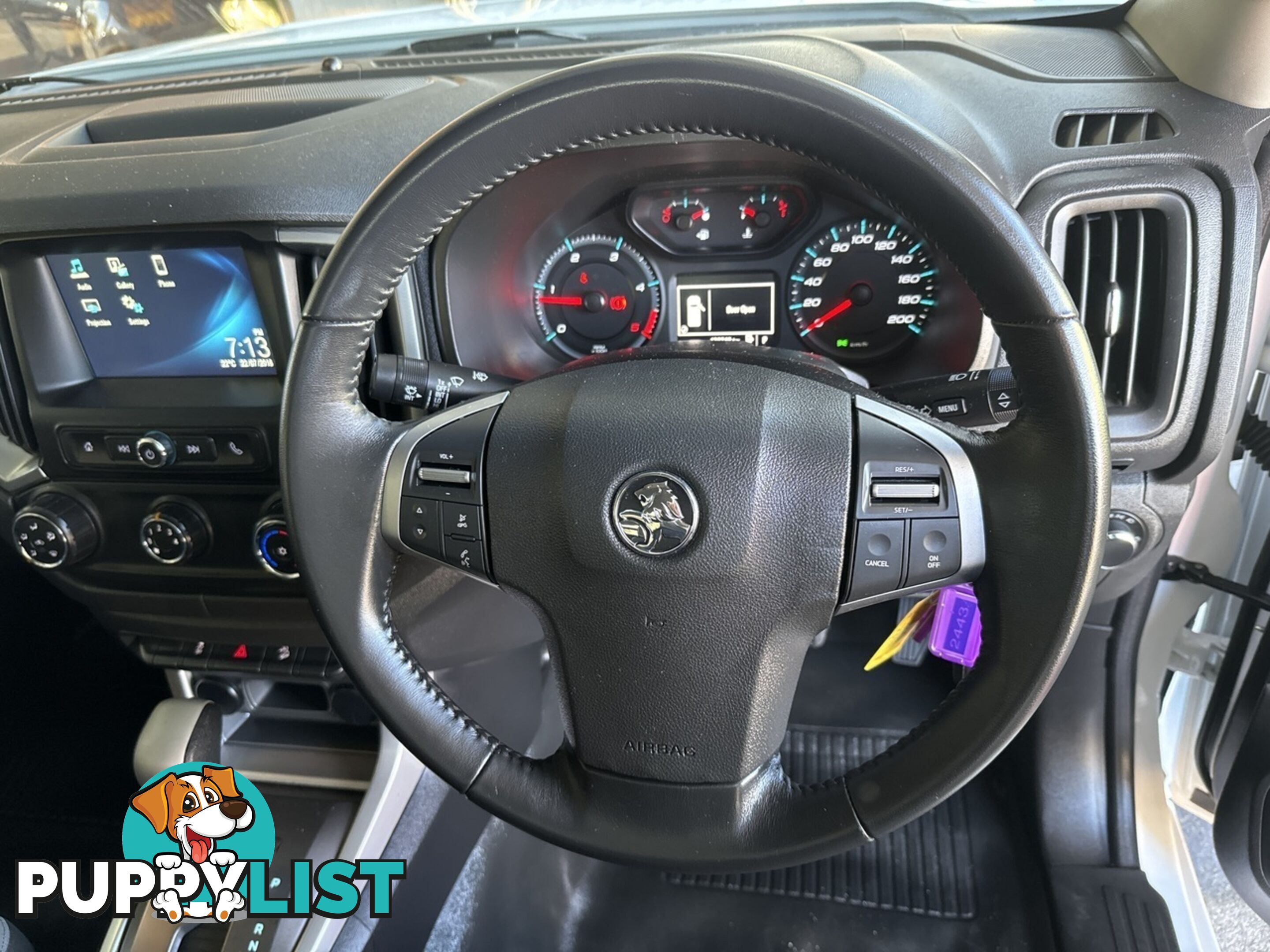 2016 HOLDEN COLORADO LS RG CAB CHASSIS
