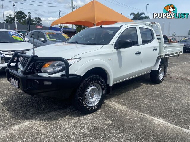 2018 MITSUBISHI TRITON GLX DOUBLE CAB MQ CAB CHASSIS