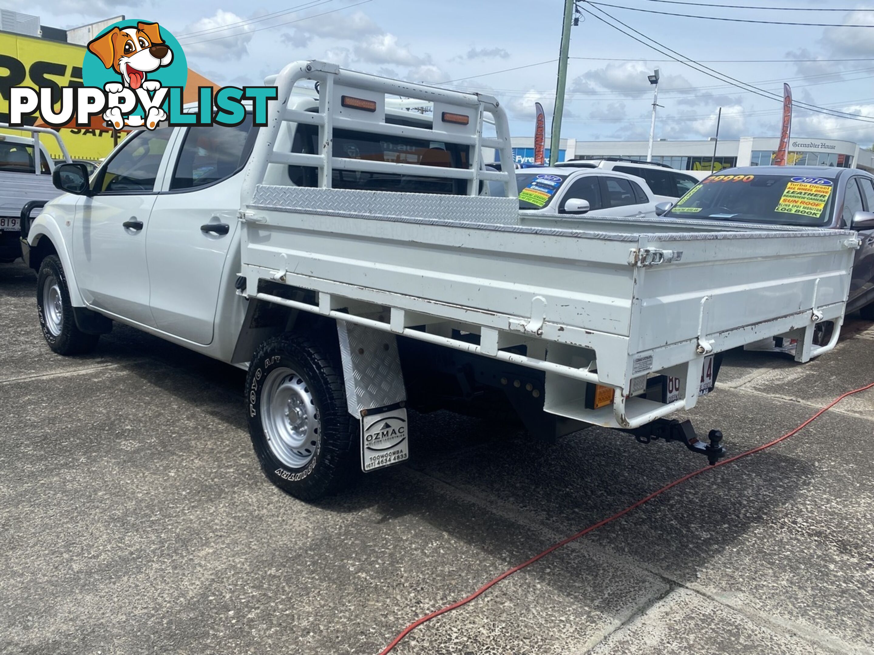2018 MITSUBISHI TRITON GLX DOUBLE CAB MQ CAB CHASSIS