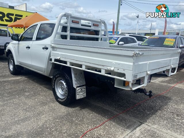 2018 MITSUBISHI TRITON GLX DOUBLE CAB MQ CAB CHASSIS