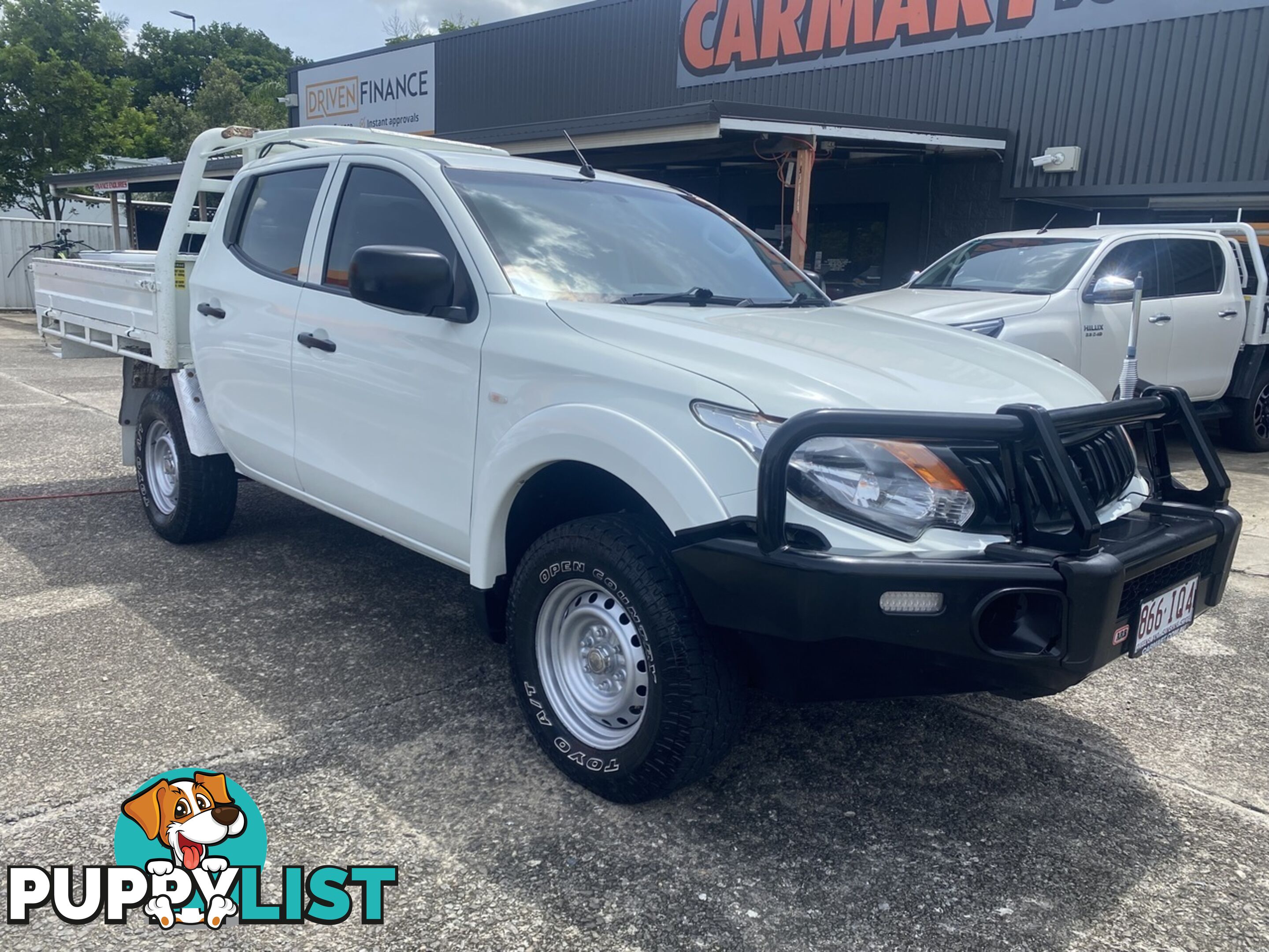 2018 MITSUBISHI TRITON GLX DOUBLE CAB MQ CAB CHASSIS